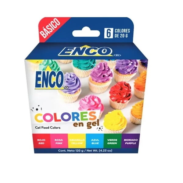 Colorantes en gel Enco 20g PT920005