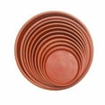 thumbnail image 3 of Arkzeo 10Pcs Plant Flower Pot Tray Base Plant Saucer Round Drip Plant Flowerpot Trays Pot Indoor Outdoor Home Garden Supplies Pb140 13.9cm, 3 of 6