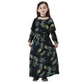 thumbnail image 1 of Robes Filles Imprimé Floral Ethnique Manches Longues Tenue Décontractée pour Enfants Tunique Traditionnelle Mi-Longue Usage Quotidien Adapté à Toutes les Saisons, 1 of 7