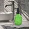 thumbnail image 6 of Unique Bargains 1 Pc Pineapple-shaped Soap Dispenser 11.84oz Green Black, 6 of 6
