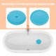 thumbnail image 5 of BESTYASH Tapón Universal Para Bañera Azul De Silicona Resistente Y Para, 5 of 5