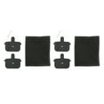 thumbnail image 2 of Bike Brake Pad Replacement, Durable 2 Sets Bicycle Disc Brake Pads Balanced Rebound Strength  for Cycling, 2 of 8