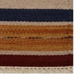 thumbnail image 3 of Rugsotic Carpets Eco-Friendly Woven Hand Woven Kilim Flat Weave Multicolor Contemporary Area Rug, 2'6''x12' Runner, Antimicrobial, 3 of 5