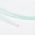 thumbnail image 2 of 1roll Nylon Thread Nylon Jewelry Cord for Custom Woven Jewelry Making Aquamarine 0.8mm about 49.21 yards 45m roll, 2 of 3
