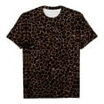 thumbnail image 4 of Womens Graphic Print Short Sleeve T Shirt Casual Crew Neck Tee Top Daily, 4 of 4