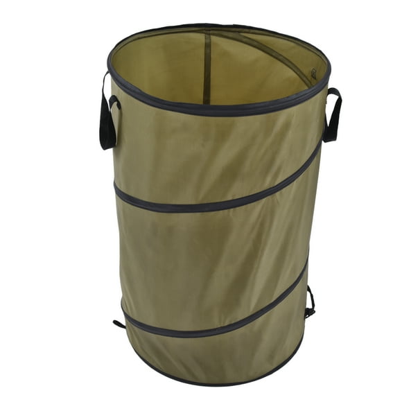 Fyearfly Poubelle Pliable, Poubelle Pliable 113 L 30 Gallons Recyclage Grand Sac à Ordures en Feuilles avec Poignées pour le Jardin, la Maison, le Camping