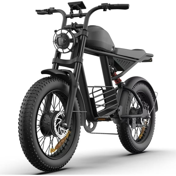 Electric Bike for Adults with 1500W Peak Motor,Max 35MPH & 56Mile,Moped ebikes with 18.9AH Battery,20" Fat Tire Commuting Off Road Mountain Ebike,Max 550LBS,UL2849 Certified