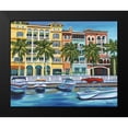 thumbnail image 2 of Vitaletti, Carolee 18x15 Black Modern Framed Museum Art Print Titled - Tropical Rendezvous I, 2 of 5