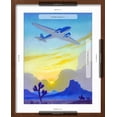 thumbnail image 5 of Art.com Racing The Sun Art Print by Ruehl Frederick Heckman, Brown Frame Wall Art, 17" x 21", 5 of 5