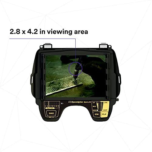 3M 9100XXi Variable Shade 5, 8-13 Auto Darkening Welding Lens Kit With Delay And Sensitivity Selectors For 9100 Series Welding Helmets