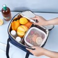 thumbnail image 2 of Bolsa de almuerzo aislada con caja aislada para mujer B con correa para el hombro, 2 of 5