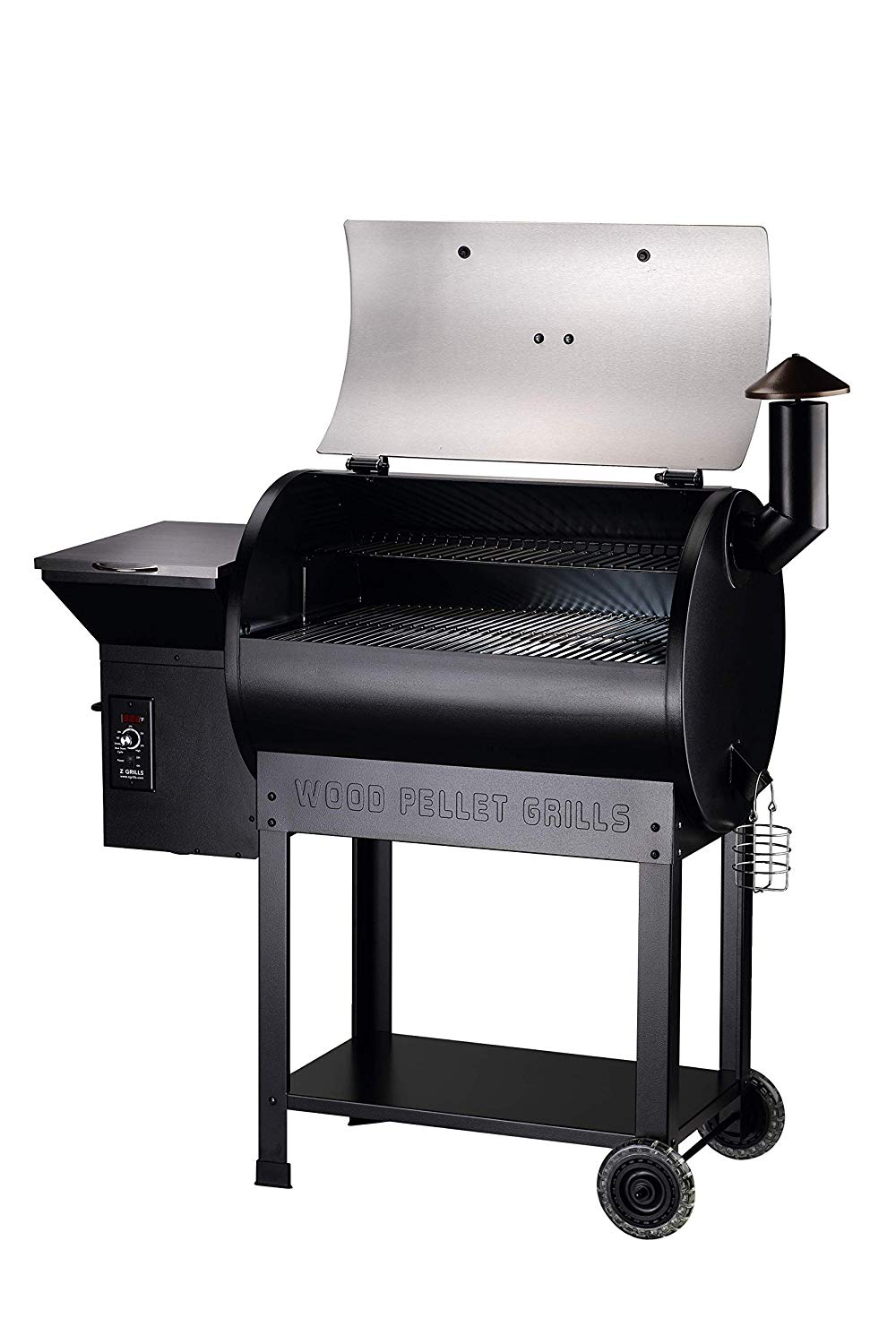 Z GRILLS ZPG-7002E 2019 New Model Wood Pellet Smoker, 8 in 1 BBQ Grill Auto Temperature Control, 700 sq inch Cooking Area, Silver Cover Included - image 2 of 7