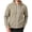 Khaki, variant on Fnooota Mens Zip up Hoodies, Long Sleeve Drawstring Casual Lightweight Fall Jackets with Pockets Black Size S-3XL