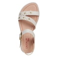 thumbnail image 2 of Huarache Para Niña CASTALIA 035-39 Blanco con Flores, 2 of 2