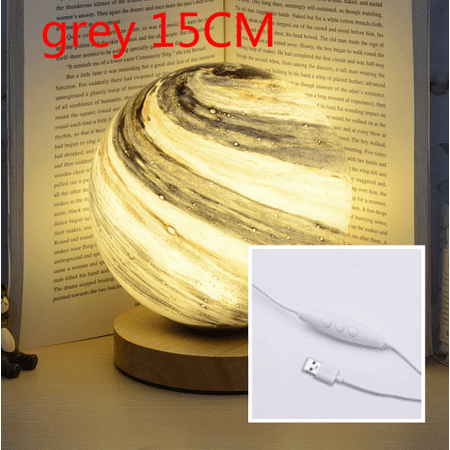 

Toyella Creative LED moon light bedroom star light Grey 15cm Dimming