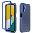 thumbnail image 4 of NIFFPD Samsung Galaxy A13 5G Case with Screen Protector (Anti Spy Privacy) Tough Rugged Shockproof Protective Phone Case for Galaxy A13 5G Dark Blue, 4 of 6