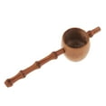thumbnail image 2 of 2x De Té De Bambú De Té Agujero De Perforación Hoja De Té Suelta Baoblaze Colador de malla de cuchara de hoja, 2 of 8