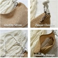 thumbnail image 5 of Beach Tote Bags for Women, Summer Slouchy Hobo Shoulder Crossbody Bag Womens Boho Purses and Handbags, 5 of 6