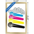 thumbnail image 3 of Mic Drop Wall Poster, 14.725" x 22.375", Framed, 3 of 3