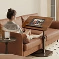 thumbnail image 3 of Rotatable And Adjustable Laptop Desk - Black/Walnut, Featuring Support Rods And Angle Adjustment Design, Ideal for Placement In Any Home Setting, Suitable  Sofa Side Table Or Living Room Coffee Table, 3 of 5