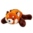 thumbnail image 1 of Muñeca de peluche con diseño de mapache con dibujos animados, 18 cm, suave y acostada, 1 of 1