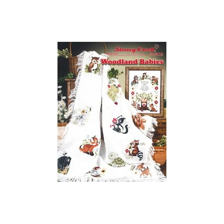 UPC: 0034961004555 | Stoney Creek Woodland Babies Cross Stitch Bk