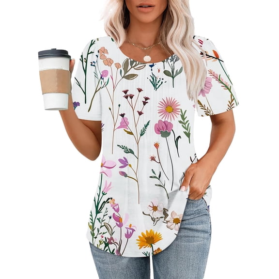 Summer Tops for Women 2025 Trendy Plus Petite Work Blouses for Women Office Professional Womens T Shirts Casual V Neck