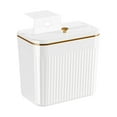 thumbnail image 2 of Cubo de basura de pared, cubo de basura rectangular de gran capacidad para colgar. S con tapa, 2 of 9