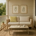 thumbnail image 6 of Creative Products Scribble Chevron Yellow 20 x 20 Indoor / Outdoor Pillow, 6 of 8