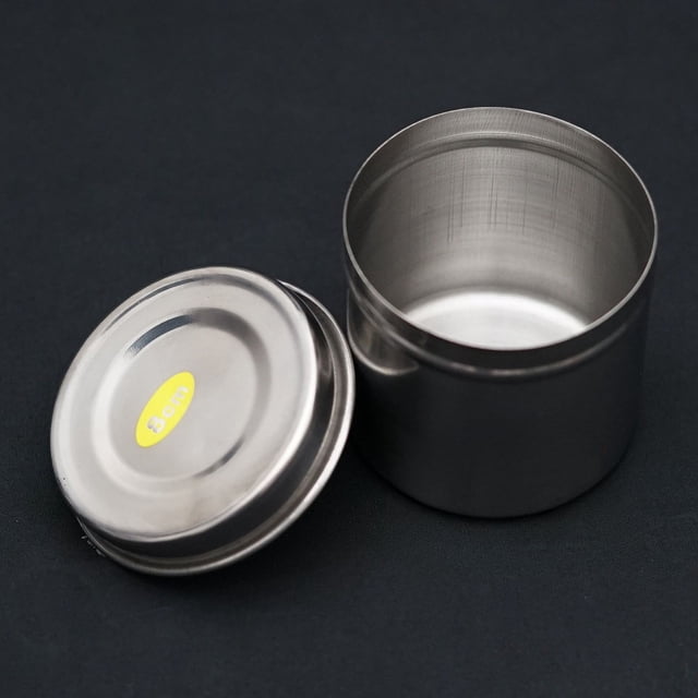 Tanque de desinfección de 8 cm, tanque de algodón para tatuajes, tanque de bolas de algodón de 9 cm, placa de cintura pequeña, pinzas, bandeja de tres piezas de 10 cm