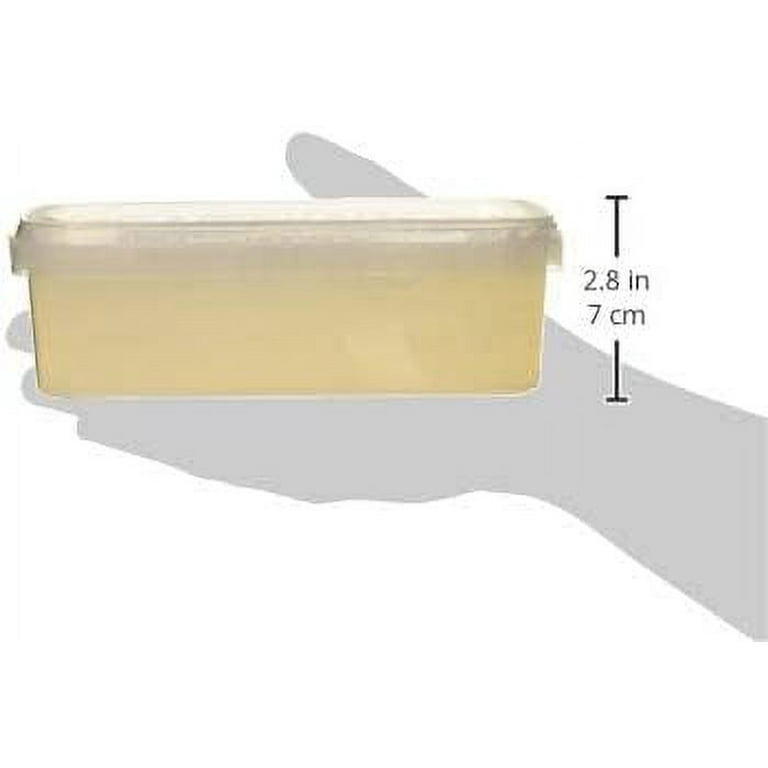 CandleScience Stephenson Melt and Pour Clear Suspension Soap Base 2 lb Tray