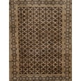 thumbnail image 1 of Ahgly Company Indoor Rectangle Abstract Bakers Brown Southwestern Area Rugs, 7' x 9', 1 of 6
