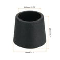 thumbnail image 2 of Uxcell 8Pcs Chair Leg Tips Caps, 13/16" Non-Slip Feet End Caps Cover, Arc Chair Leg Floor Protectors, Black, 2 of 7