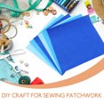 thumbnail image 3 of unbranded 9Ud Telas De Fieltro Azul Para DIY Patchwork Proyectos De Y Versátiles, 3 of 6