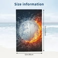 thumbnail image 4 of Yibo Volleyball Ball Sports Beach Towel Large Soft Absorbent Microfiber Quick Dry Bath Towels for Bathroom Men Boys Pool Camping Travel Swimming Picnic Sports, 4 of 9