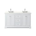 thumbnail image 4 of Wyndham Collection Wcv232360d-Qtz-Us3mxx Avery 60" Free Standing Double Basin Vanity Set -, 4 of 7