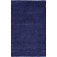 thumbnail image 1 of Unique Loom Solo Collection Solid Plush Kids Area Rug, 3' 3" x 5' 3", Navy Blue, 1 of 10