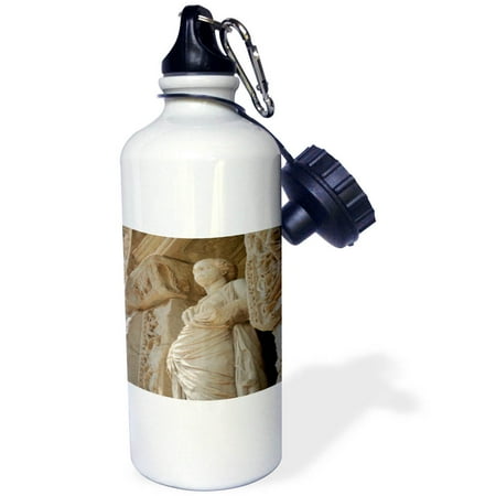 

3dRose Statue - sophia goddess wisdom celcus ephesus roman god ruins roman mythology Sports Water Bottle 21oz