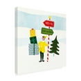 thumbnail image 2 of Victoria Barnes 'Santas Little Helpers II' Canvas Art, 2 of 3
