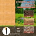 thumbnail image 3 of Slsy Air Conditioner Fence, 2-Panel Pool Equipment Enclosure, 48" W x 48" H Privacy Screens Fence Panels, Wood Trash Can Fence Privacy Fence Panel for Outside, 3 of 7