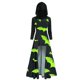 thumbnail image 2 of Suéter suelto de Halloween para mujer, abrigo de gran tamaño, vestido Retro, elasticidad con capucha Fridja yut1826, 2 of 5