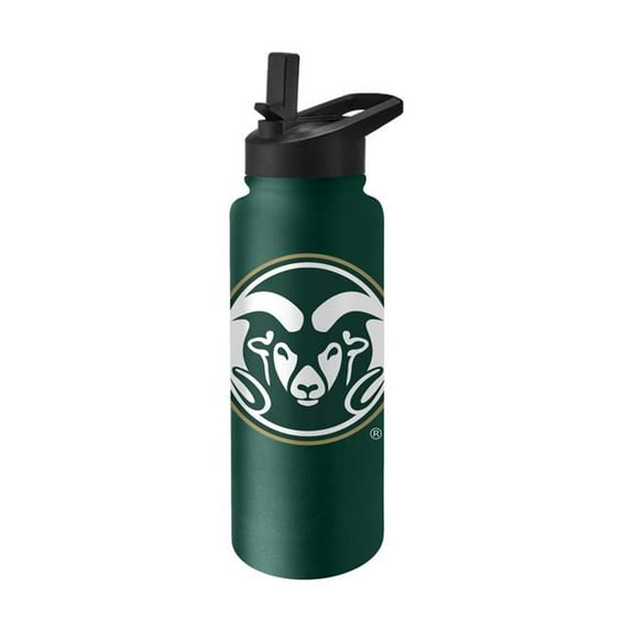 Logo Brands 127-S34QB-8 Colorado State 34 oz Logo Quencher Bottle