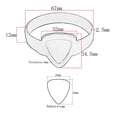thumbnail image 3 of Set de 1x Grip Cuff y 3 púas de guitarra perfecl Accesorio para guitarra bajo, 3 of 8