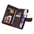 thumbnail image 5 of Case for Samsung Galaxy S20 Plus 5G Cover Zipper Pocket Wallet Case Magnetic Protective - Braun, 5 of 5