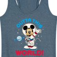 thumbnail image 3 of Mickey & Friends - Outta This World - Women's Racerback Tank Top, 3 of 5