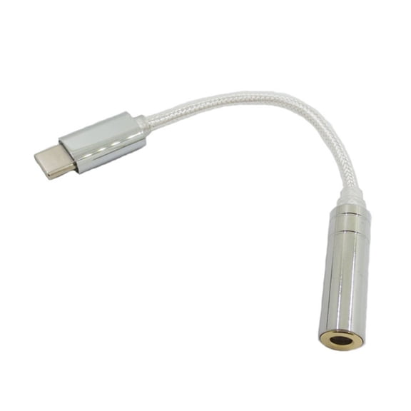 to 3.5mm/2.5mm/4.4mm Female Adapter Type C Headphone Cable USB C Headphone Adapter Accessories 13cm/5.12in