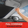 thumbnail image 4 of Parasol para parabrisas de coche Motor Trend, bandera americana de EE. UU., 4 of 7
