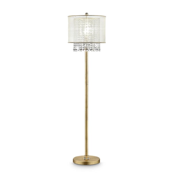 ORE international, Inc. 65 In Bhavya Crystal Floor Lamp