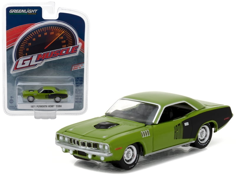Plymouth Hemi CUDA Green
