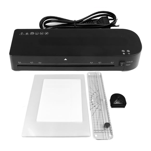 Plastificadora de fotografías para uso doméstico, tamaño A4, A5 y A6, máquina laminadora de archivos 110‑